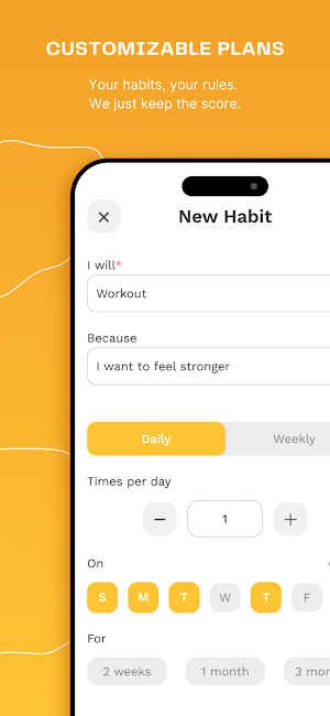 Habit Space Screenshot 2