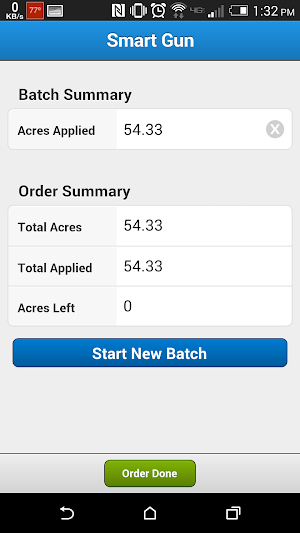AgOS® SmartGun Screenshot 2