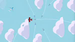 Jet Escape Missile Fire Battle Screenshot 2