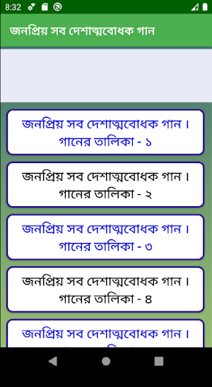 জনপ্রিয় দেশাত্মবোধক গান - Hit Deshattobodhok Gaan Screenshot 3