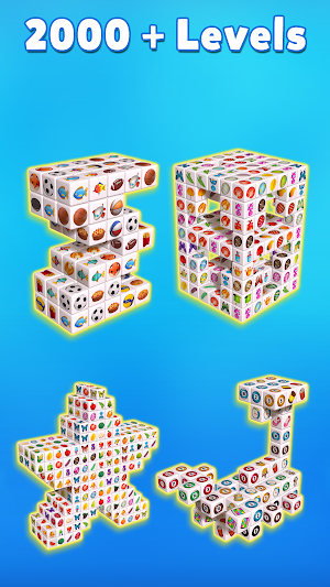 Cube Match: Match 3 Tiles Screenshot 1