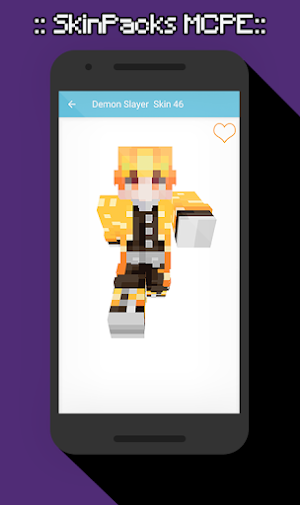 SkinPacks Demon slayer for Minecraft Screenshot 1
