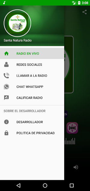 Santa Natura Radio Screenshot 2