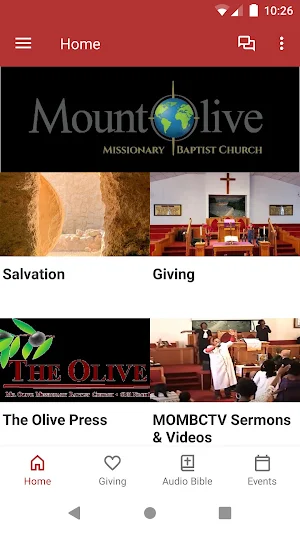 Mt. Olive Missionary Baptist Screenshot 0