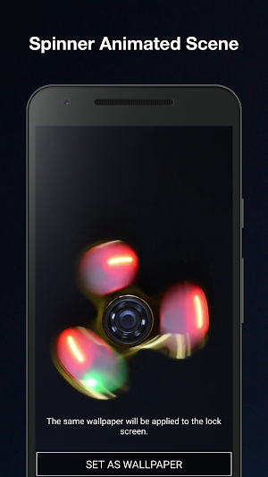 Fidget Spinner Live Wallpaper Screenshot 1