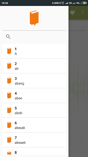 Kamus Resmi Bahasa Aceh Offline Screenshot 1
