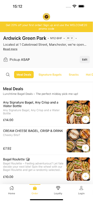 First Street Bagels Screenshot 2