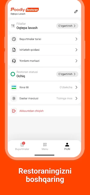Foodly Restaurant Screenshot 3