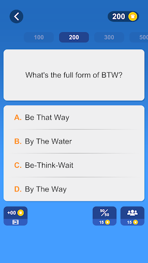 Millionaire Quiz Screenshot 3