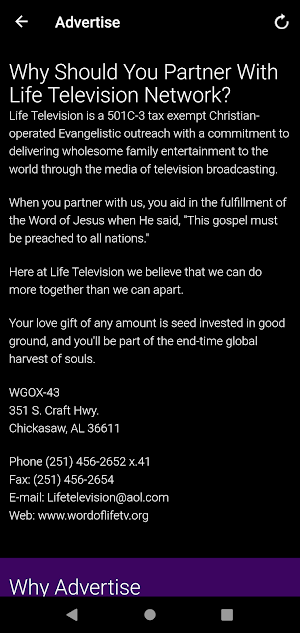 Word of Life TV Screenshot 2