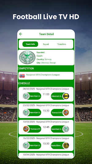 Football Live TV HD Screenshot 2