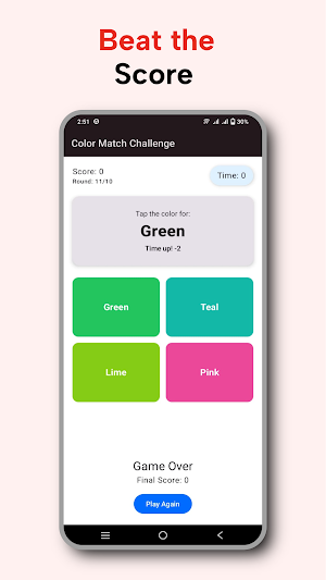 Color Match Challange Screenshot 3