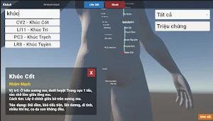 Huyệt Vị Cơ Thể 3D Screenshot 1
