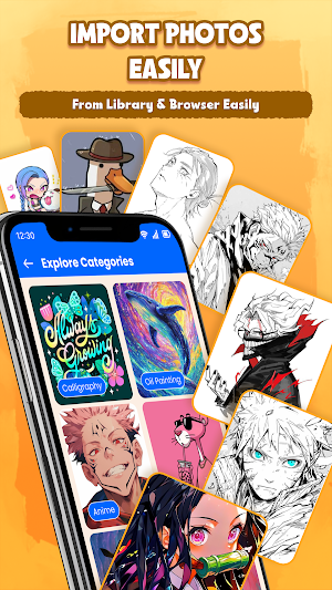 AR Cartoon Drawing – Sketch Screenshot 3