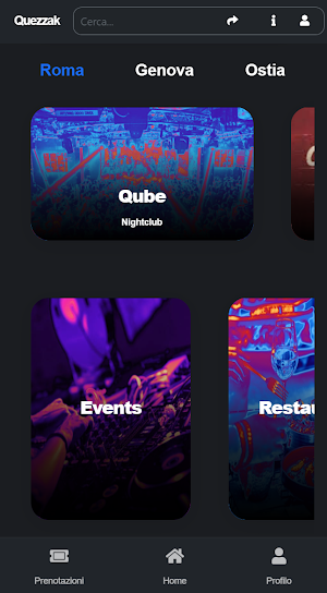 Quezzak Events Screenshot 0