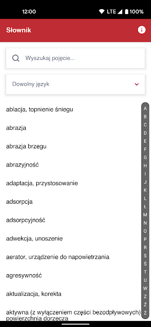 Słownik techniczno-budowlany Screenshot 1