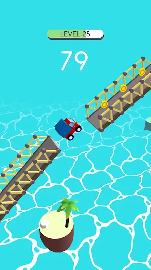 Risky Rider : Extreme Car Bridge Driving Screenshot 2
