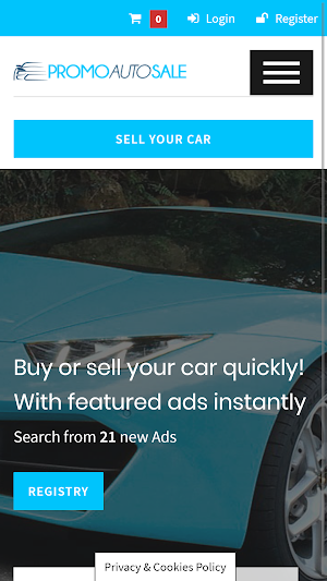 Promo Auto Sale Screenshot 0