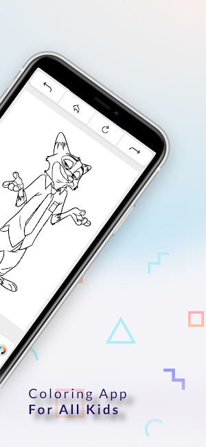 Zootopia Coloring Game Screenshot 1