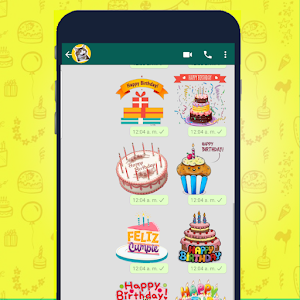 Stickers Feliz Cumpleaños Saludos Feliz Cumple Screenshot 1