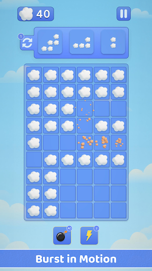 CloudBurst 2D: Pattern Rush Screenshot 2