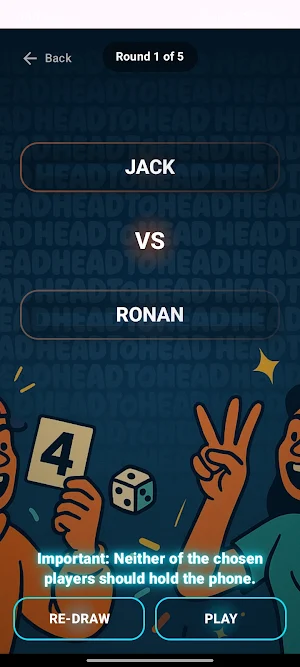 HeadtoHead-Party Drinking Game Screenshot 3