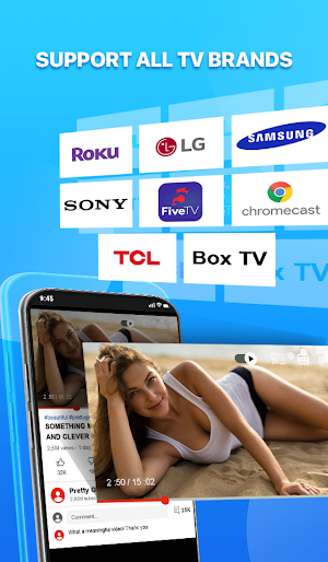 Cast to TV - Screen Mirroring Screenshot 1