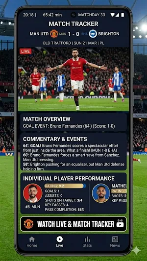 Cricfy Live Football TV HD Screenshot 3