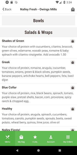 Nalley Fresh Order Online Screenshot 2