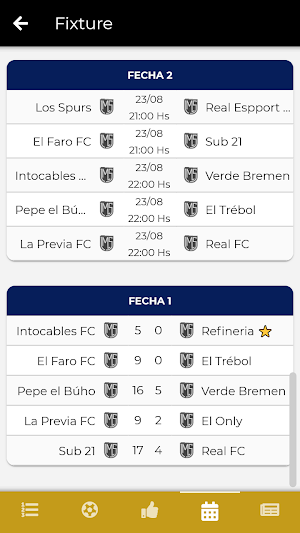Liga Marplatense Senior Screenshot 3