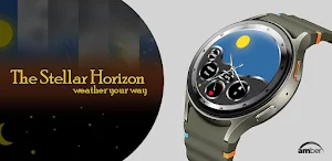 The Stellar Horizon Watch Face Screenshot 3