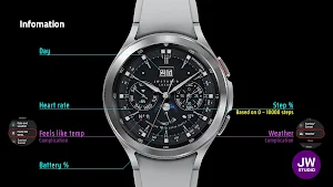JW068 jwstudio watchface Screenshot 1