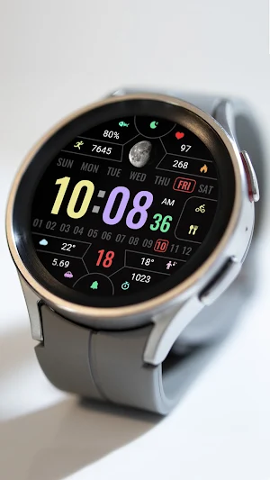 ZKinWatch Clarity Large Number Screenshot 2