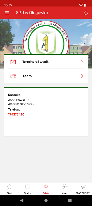 SP 1 w Głogówku Screenshot 3