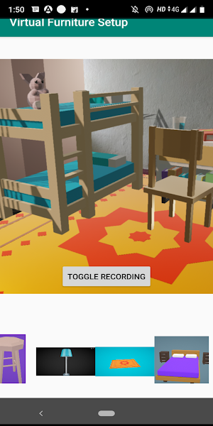 Virtual Furniture Setup Screenshot 1