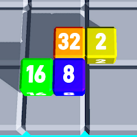 Chain Cube Merge: Tetris 2048