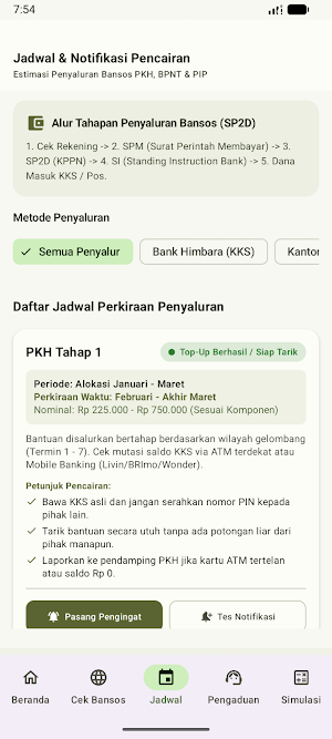 Cek Desil Bantuan Sosial Screenshot 1