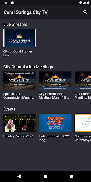 Coral Springs CityTV Screenshot 0