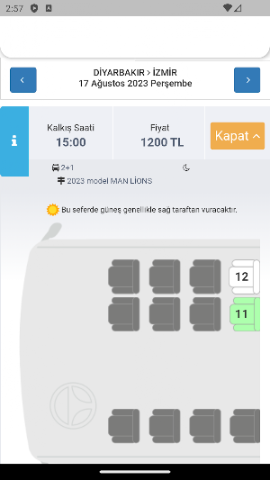 Venn Seyahat Screenshot 1