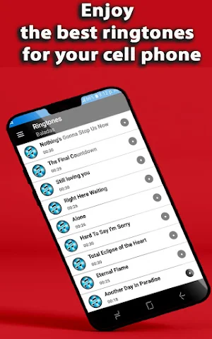 ringtones de baladas Screenshot 2