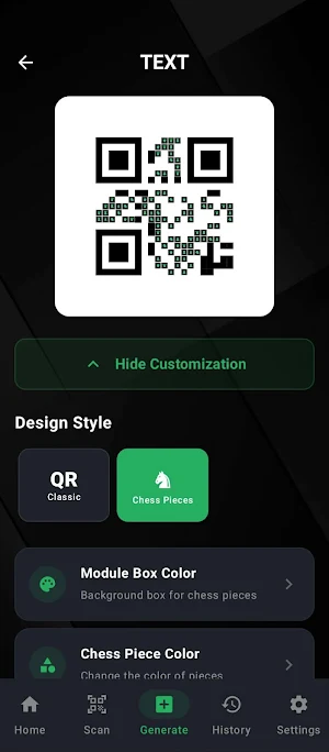QR Code Generator and Scanner Screenshot 3