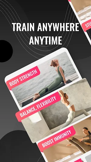 Teens Yoga Club-Home Workout Exercise for Teenager Screenshot 2