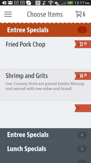 Rays Southern Foods Screenshot 2