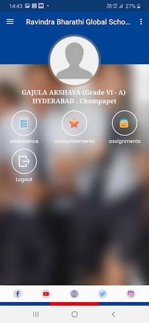 RBG Schools Parent Portal Screenshot 3