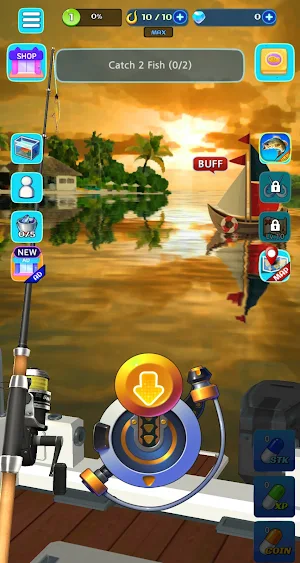 Ocean Hook Expert-Fish Hunter Screenshot 2