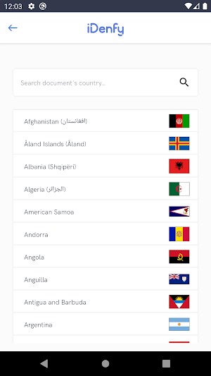 iDenfy Identity Verification Screenshot 1