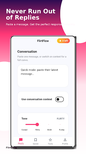 FlirtFlow: AI Dating Coach Screenshot 0