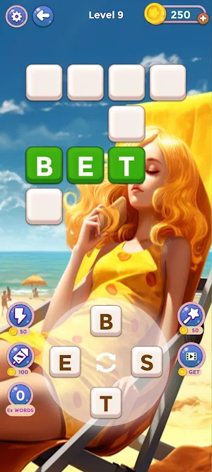 Word Cross Paradise - Puzzle Screenshot 3