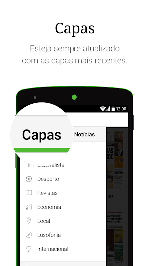 SAPO Jornais Screenshot 0