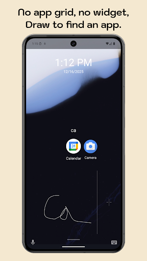 Scribe - Handwriting Launcher Screenshot 1